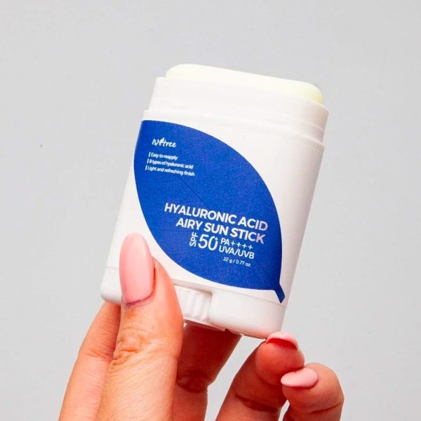 ISNTREE Hyaluronic Acid Airy Sun Stick SPF 50+ PA++++ - 22g - Image 3