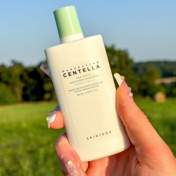 Skin1004 Madagascar Centella Tea-Trica Soothing Sun Milk SPF 50+ PA++++ - 50ml - Image 2