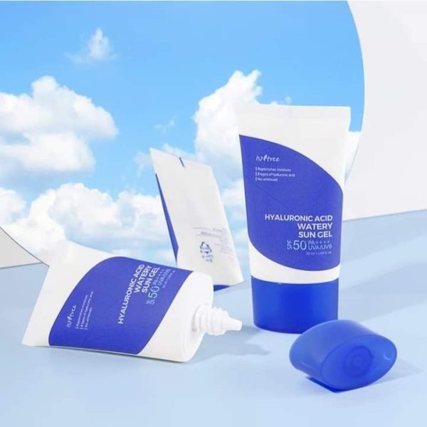 ISNTREE Hyaluronic Acid Watery Sun Gel SPF 50+ PA++++ - 50ml - Image 2