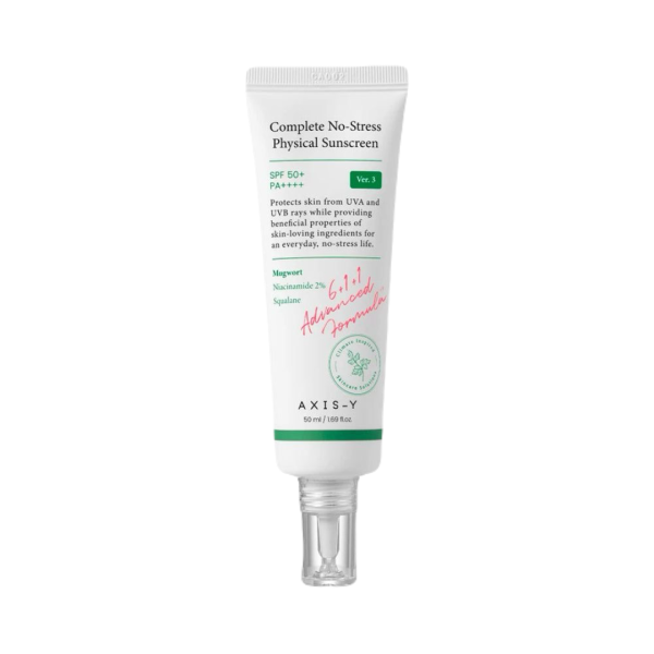 AXIS-Y Complete No-Stress Physical Sunscreen SPF50+ PA++++ - 50ml